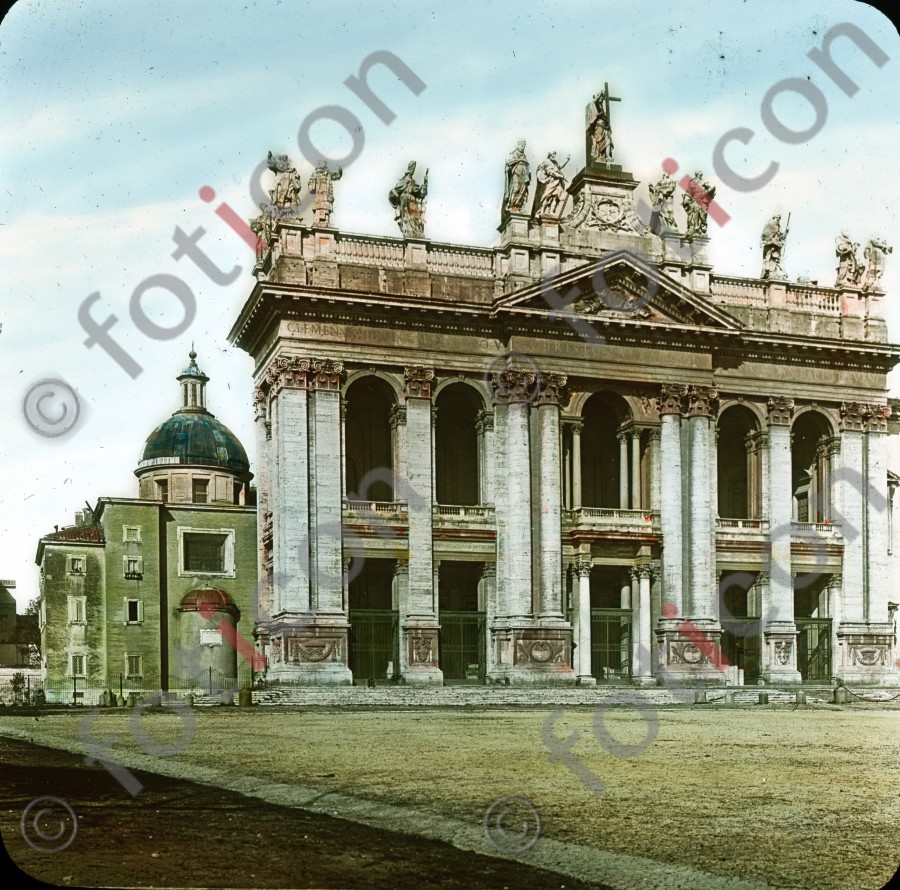 Lateranbasilika - Foto foticon-simon-033-027.jpg | foticon.de - Bilddatenbank für Motive aus Geschichte und Kultur